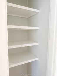 how to build closet shelves four