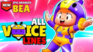 Our brawl stars skins list features all of the currently and soon to be available cosmetics in the game! New Epic Brawler Bea All 27 Voice Lines Animations Brawl Stars December Update Youtube
