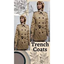 Preloved Trench Coats For Women Lazada Ph