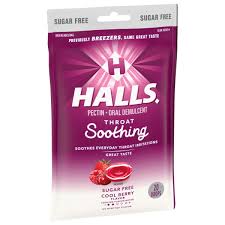 halls breezers cool berry sugar free
