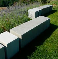 Contemporary Garden Bench Basic 4