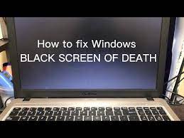 fix windows 10 11 stuck on black screen