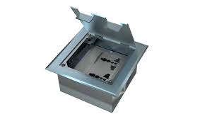 extension socket metal floor box at rs