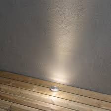 recessed ground light for path and wall