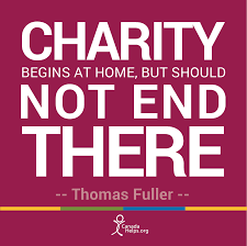 charity begins at home steemit