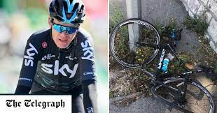 Chris froome's rivals feared he was dead after crash that left him with broken leg, ribs and elbow chris froome crashed in practice before stage four of the criterium du dauphine he suffered fractured ribs, a fractured femur and a broken elbow in the accident Chris Froome Deliberately Rammed Off Road In Hit And Run But He Forgets Driver S Number Plate