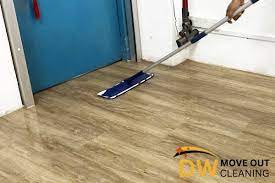 vinyl floor polishing dw move out