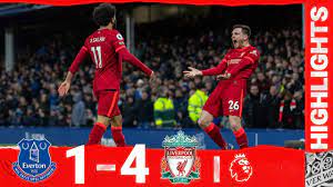 Highlights: Everton 1-4 Liverpool | Reds ruthless in derby win at Goodison  - YouTube