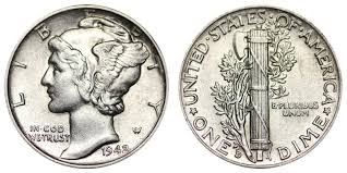 1942 D Mercury Silver Dime Coin Value Prices Photos Info