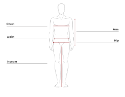Mens Size Chart Uk Usa Eu Clothing Sizing Guide For