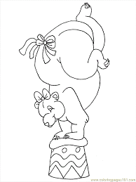 When the online coloring page has loaded, select a color and start clicking on the picture to color it in. Pictures Of Circus Animals Coloring Home