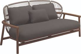 Gloster Fern 2 Seater Outdoor Sofa Dune
