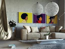 living room wall art décor ideas