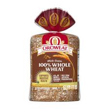 oroweat bread 100 whole wheat small