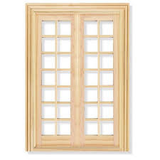 French Doors Windows For 1 12 Scale