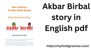 akbar birbal story in english pdf