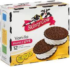 skinny cow low fat vanilla ice cream