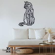Animal Wall Art Cat Sitting