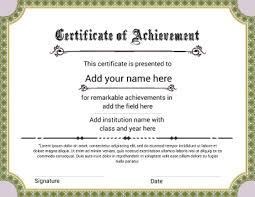 Free Certificate Templates Pageprodigy