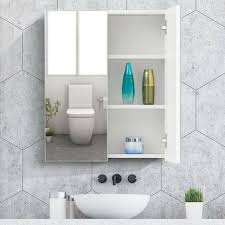 Bathroom Mirror Cabinet Wall Mounted