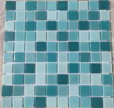 blue swimming pool gl mosaic tiles