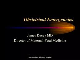 ppt obstetrical emergencies