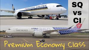 china airlines vs singapore airlines