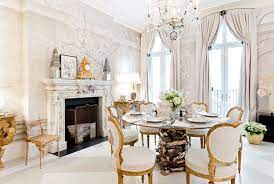 how to decorate an elegant dining room