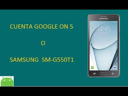 · from the app tray, tap device unlock. Cuenta Google On 5 O Samsung Sm G550t1 By Desbloqueos Yorch