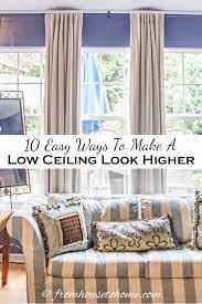 How To Make Ceilings Look Higher