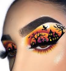 ghoulish glam 50 y halloween eye