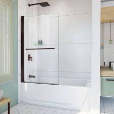 Pivot Frameless Tub Door