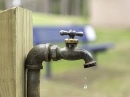 outdoor faucet or water spigot