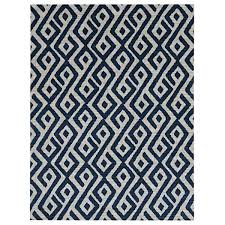 Decided to check in my needed size after seeing this. Foss Blue White 6 Ft X 8 Ft Abstract Indoor Outdoor Area Rug 7prtp03pj1m The Home Depot