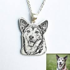 You could choose a photo which has special meaning to you, to keep the. Sterling Silver Pet Charm Engrave Dog Personalized Necklace Custom Pet Necklace Photo Pendant Pet Memorial Jewelry Pet Charm Birthday Gifts Amazon Ca Handmade