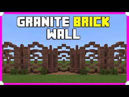 How To Build A Granite Brick Wall
