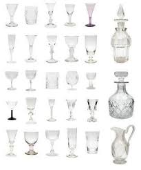 Antique Crystal Stemware And
