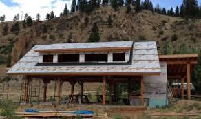 timber framing and straw bale construction