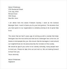 Sample Professional Business Letter 6 Documents In Pdf Word