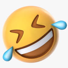 floor laughing emoji 3d model