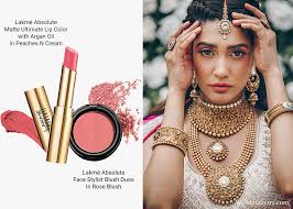 indian bride with lakme absolute