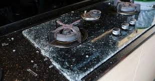 Glass Top Stove Suddenly Shatters When