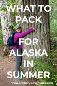 four things you must pack for alaska in
