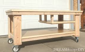 Here's a collection of free diy workbench plans for your woodworking hobby. How To Build The Ultimate Diy Garage Workbench Free Plans