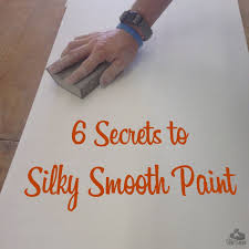 6 secrets to silky smooth paint the