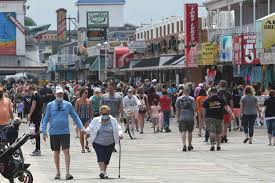 photos ocean city packed after