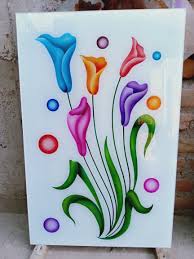 Glass Itching By Husain Glass Painting Designs Glass