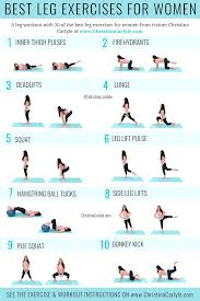 the best leg exercises for women that