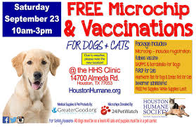 See the our approach page for common reasons to bring in your pet. Free Microchip Vaccinations