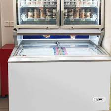 Commercial Display Chest Freezers With